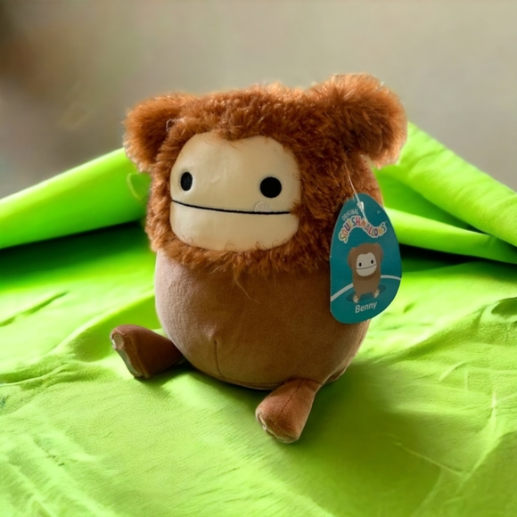 Squishmallows Toys Benny The Brown Bigfoot Squishmallows Tinsel